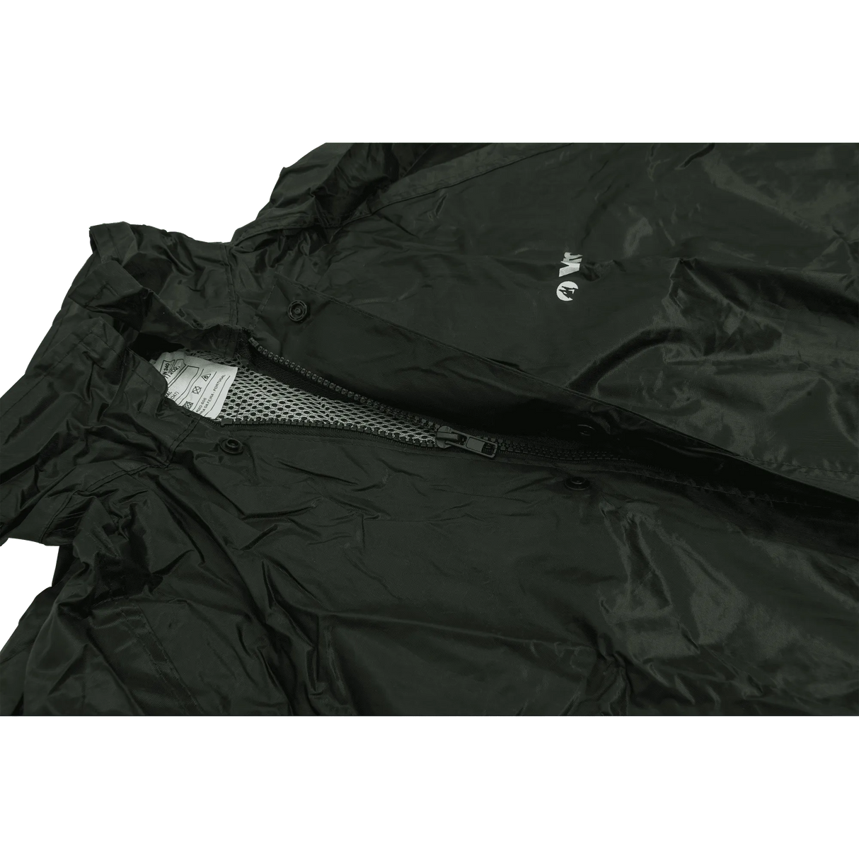 VITO Nylon Mackintosh, Regenmantel mit Kapuze, Regenjacke, Regenponcho M bis XXL - VICN