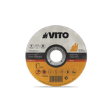 VITO Trennscheibe Ø 125x1x22 mm INOX Edelstahl - zum Schneiden von Stahl, Edelstahl