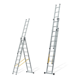 VITO Kombileiter aus Aluminium 3x10 - 3-teilig - Höhe 6,30 m