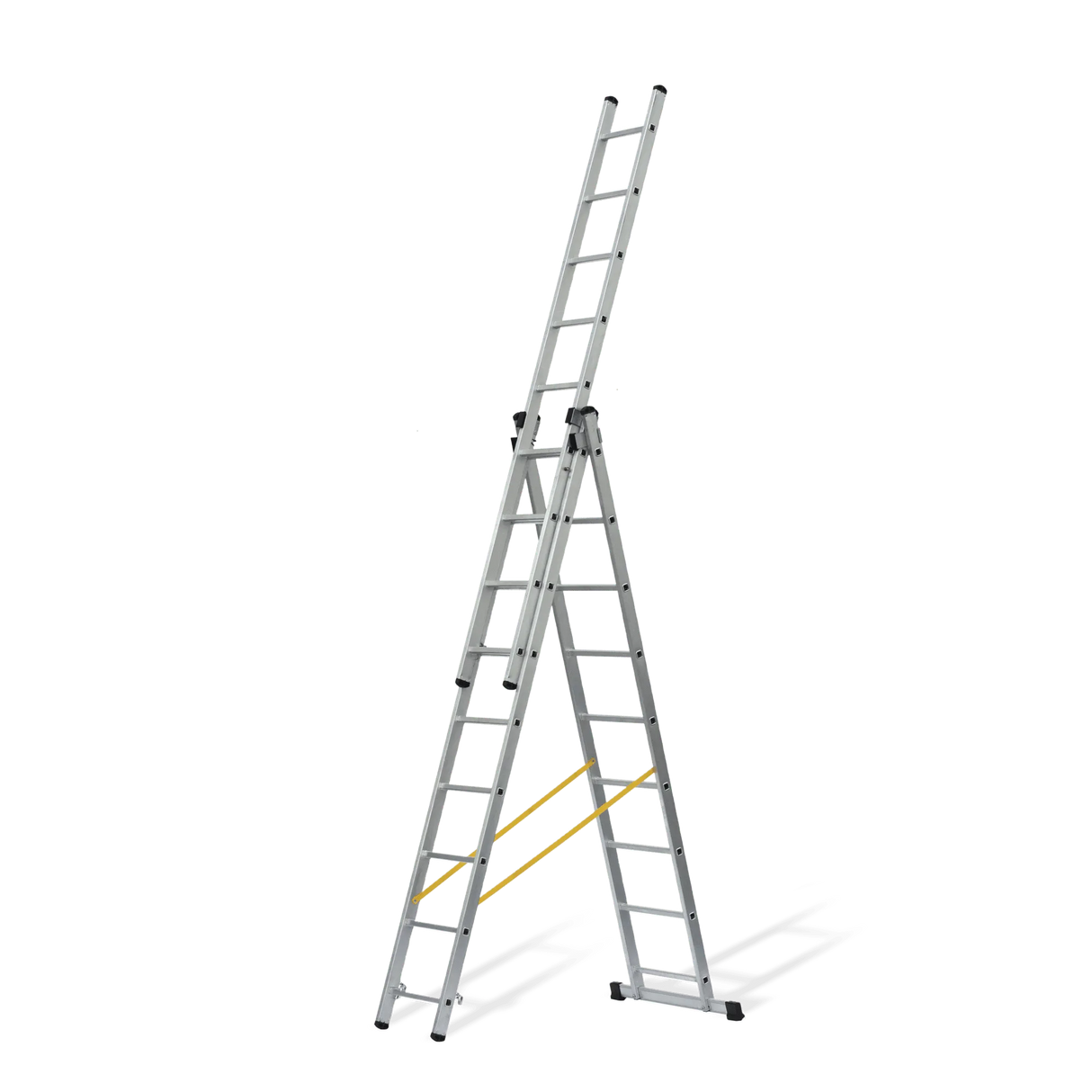VITO Kombileiter aus Aluminium 3x10 - 3-teilig - Höhe 6,30 m