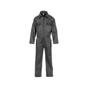 VITO Arbeitsoverall grau/schwarz 65/35 Polyester Baumwolle Größe Xxl VIFTCPXXL