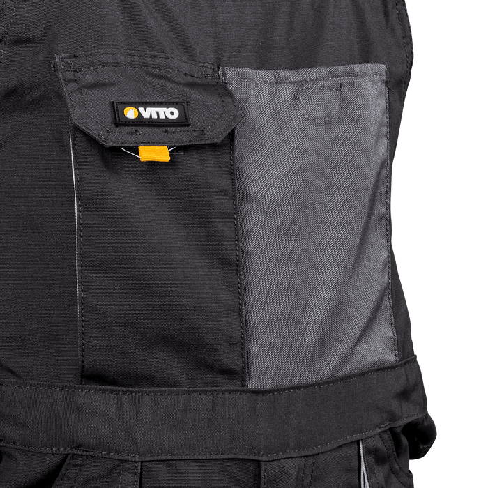 VITO Arbeitslatzhose Komfort plus grau VIJARDT