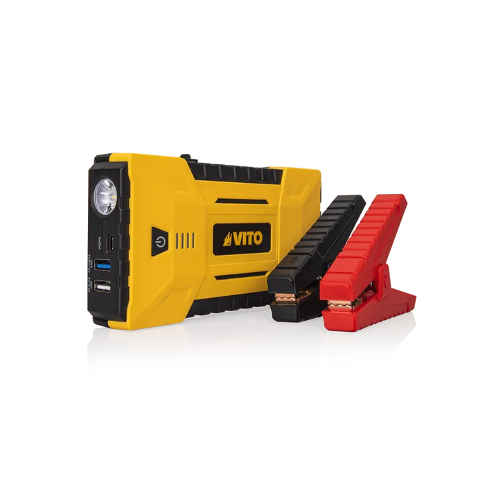 VITO Starthilfe Start Booster 12v Batterie-Starter 13000mAh - Jump-Starter Powerbank