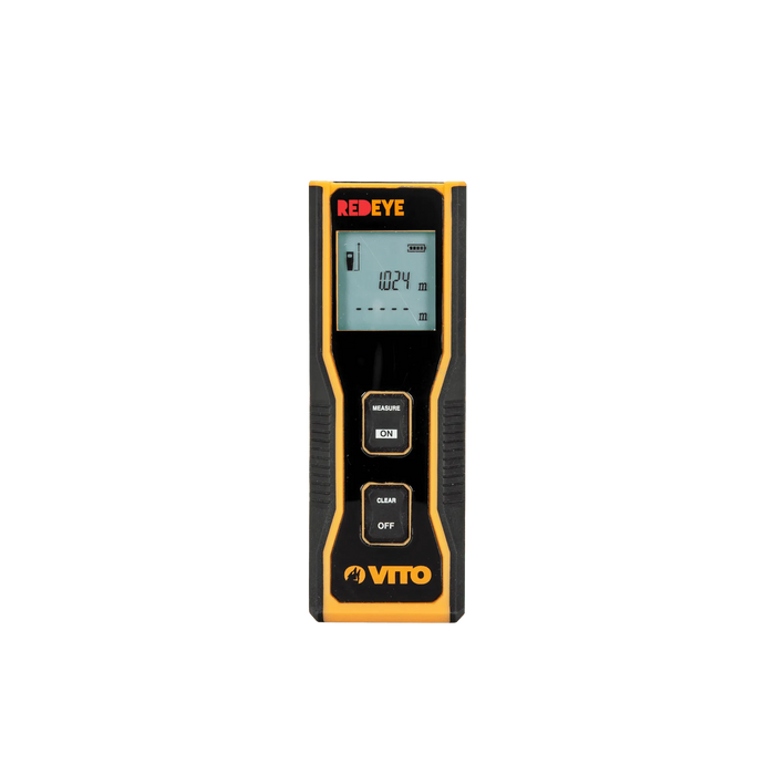 VITO Laser-Entfernungsmesser mit einer Reichweite von 0,2 bis 20 m - kompakt und leicht im Taschenformat - Hand Tools - VIMDL20