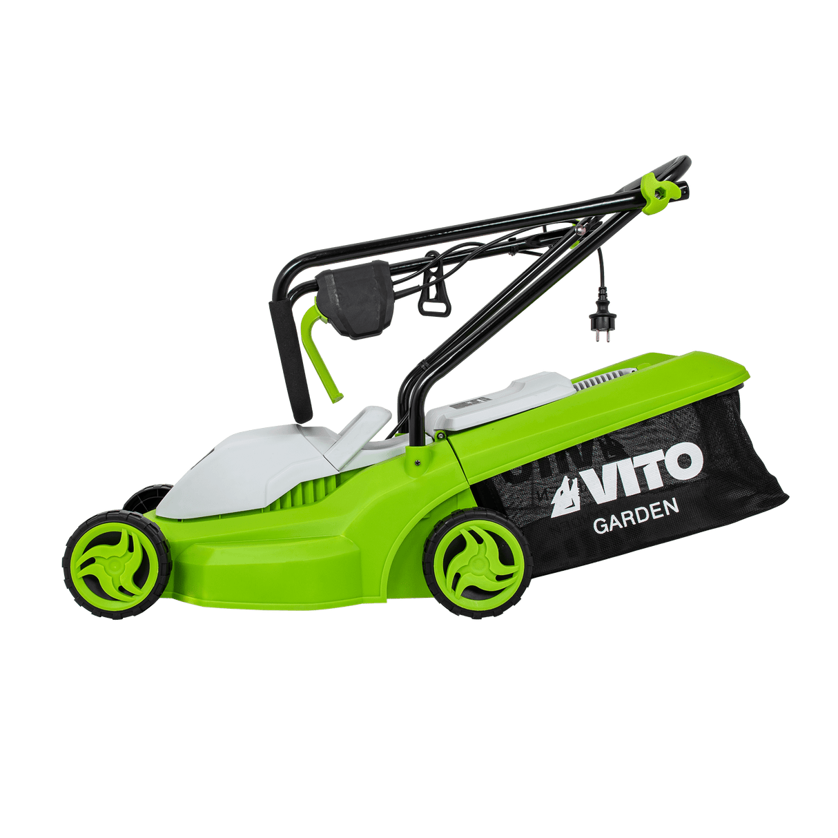 VITO Elektro Rasenmäher 1200W, bis 300m², Schnitt 32cm, 3 Schnitthöhen