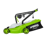 VITO Elektro Rasenmäher 1200W, bis 300m², Schnitt 32cm, 3 Schnitthöhen