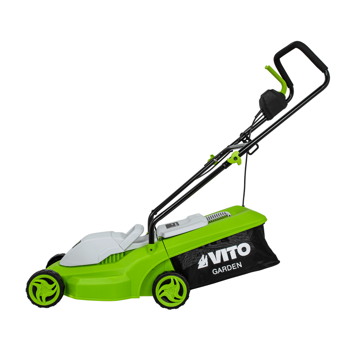 VITO Elektro Rasenmäher 1200W, bis 300m², Schnitt 32cm, 3 Schnitthöhen