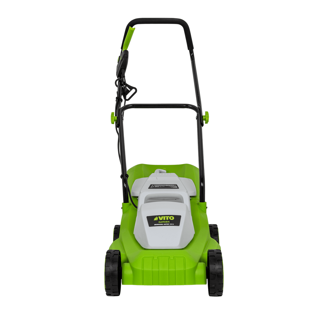 VITO Elektro Rasenmäher 1200W, bis 300m², Schnitt 32cm, 3 Schnitthöhen