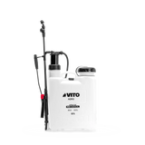 VITO Profi Drucksprüher mit VITON Dichtungen - Säurebeständiges Sprühgerät Sprayer, Essigsäure Drucksprüher - VIPUPRO12
