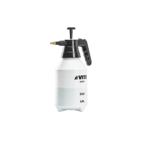 VITO Profi Drucksprüher  mit VITON Dichtungen für Chemikalien, 1,5 Liter Fassungsvermögen - VIPUPRO15