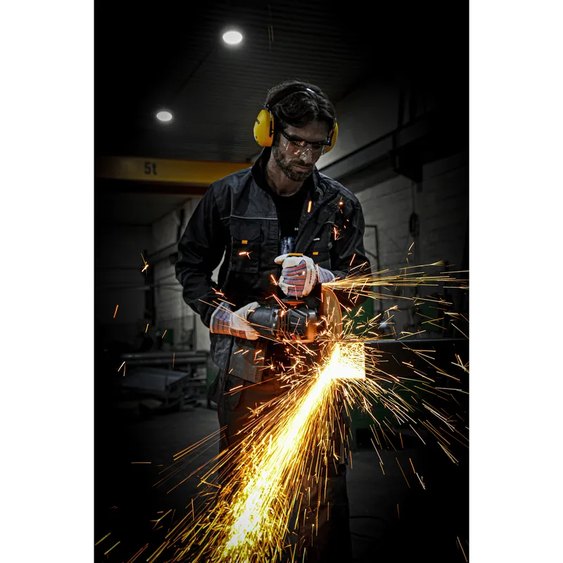 VITO Black Series Profi Winkelschleifer 2600W für Metall, Stein oder Beton 230mm, 230V