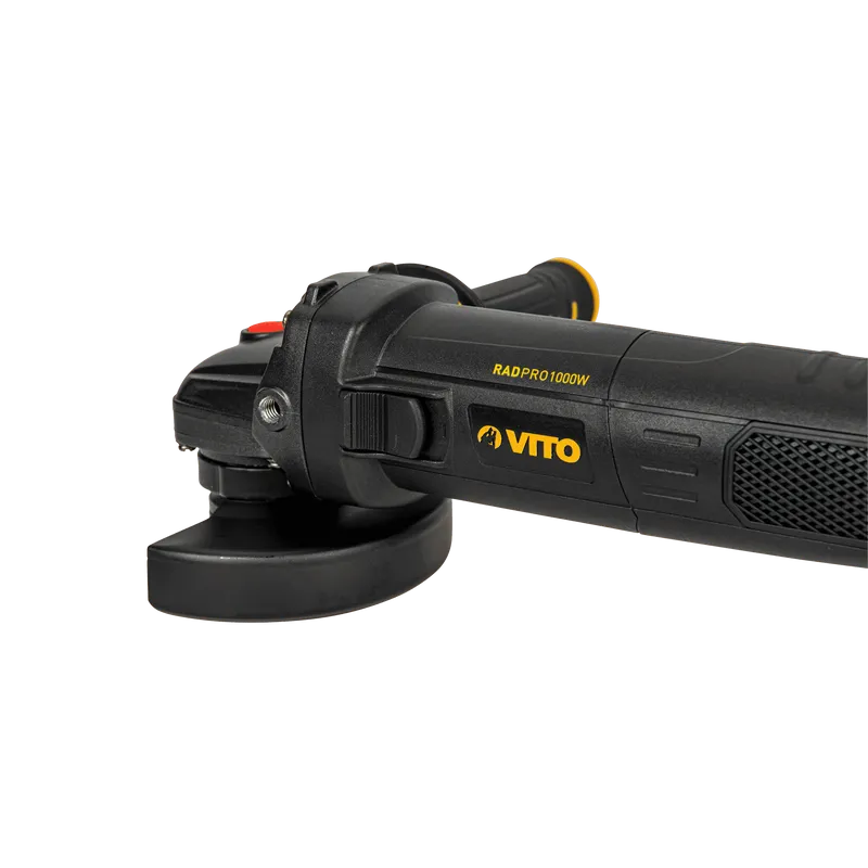 VITO Black Series Profi Winkelschleifer 2600W für Metall, Stein oder Beton 230mm, 230V