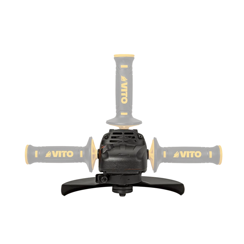 VITO Black Series Profi Winkelschleifer 2600W für Metall, Stein oder Beton 230mm, 230V