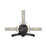 VITO Black Series Profi Winkelschleifer 2600W für Metall, Stein oder Beton 230mm, 230V