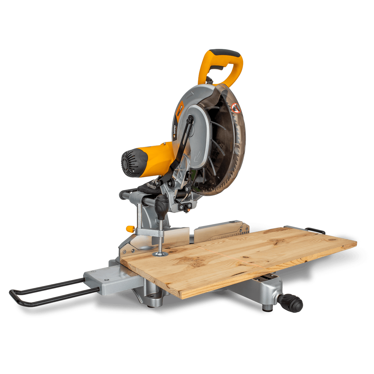 VITO Profi Kapp- und Gehrungssäge 2200W Paneelsäge 305mm, 40 Zähne Sägeblatt, Laser - VISCME305
