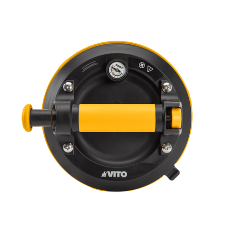 VITO Profi Akku Vakuum Saugheber 200mm, 120 kg 3.7V - 2000mAh Akku Vakuum-Saugnapf mit Koffer - VIV200B