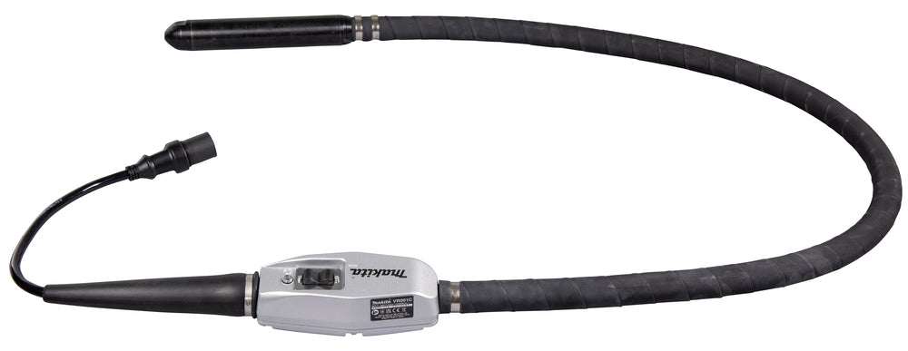 Makita Akku-Betonverdichter – inkl. 1,5 m Verdichtervorsatz Ø 43 mm, bis zu 300 Min. Laufzeit - VR001CZ