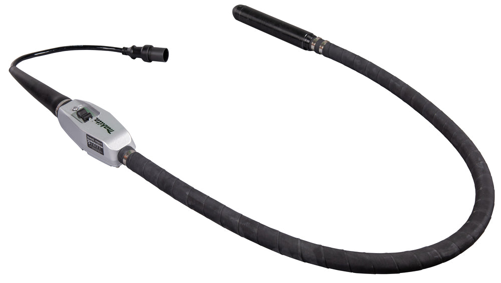 Makita Akku-Betonverdichter – inkl. 1,5 m Verdichtervorsatz Ø 43 mm, bis zu 300 Min. Laufzeit - VR001CZ