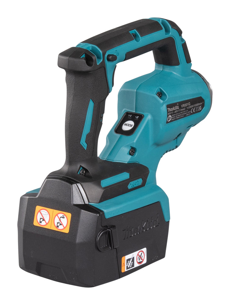 Makita Akku-Betonverdichter – 2 Betriebsmodi, für Verdichtervorsätze Ø 32 & Ø 38 mm (Lieferung ohne Vorsatz) - VR001GZ