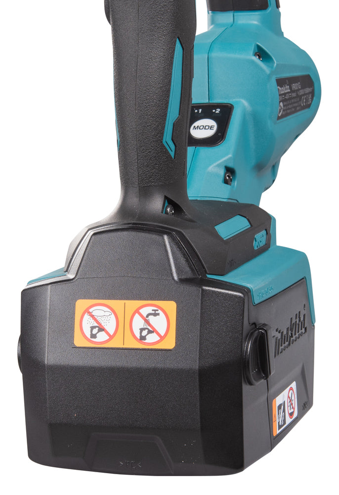 Makita Akku-Betonverdichter – 2 Betriebsmodi, für Verdichtervorsätze Ø 32 & Ø 38 mm (Lieferung ohne Vorsatz) - VR001GZ