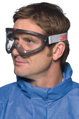 3M Vollsichtschutzbrille 2890 EN 166/EN 170, klare Scheibe, indirekt belüftet, PC