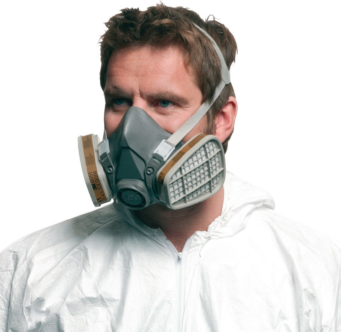 3M Atemschutzhalbmaske 6200 Serie 6000 EN 140 ohne Filter Größe M