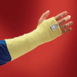 Armschützer HyFlex® 70-110 254 mm gelb von ANSELL – Kevlar® Schnittschutz Level C, EN 388 & EN 407