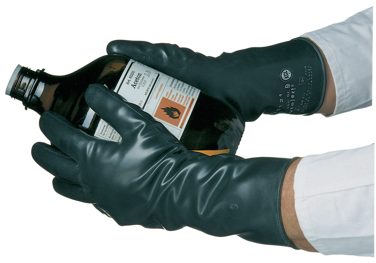 HONEYWELL Butoject 898 Chemikalienschutzhandschuh Gr. 8 – Butylkautschuk, EN 374/388, PSA III