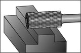 RUKO Frässtift ZYAS Hartmetall 3 mm KVZ 4 mit Stirnverzahnung DIN 8033
