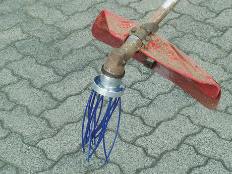 Wildkrautbürste Octo RATIOPARTS – Ø 83 mm, Aufnahme 20,0/25,4 mm, für Motorsensen