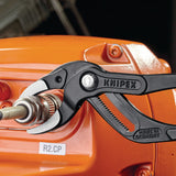 KNIPEX Syphon-/Connectorenzange L.250mm Spann-W.25-80mm schwarz atramentiert