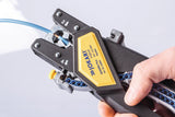 JOKARI Automatikabisolierzange QUADRO Plus 259 mm für 0,5-2,5 mm² mit 4 Funktionen