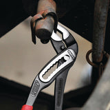KNIPEX Wasserpumpenzange Alligator 180 mm mit Comfort-Griff und 9-fach Rastenverstellung