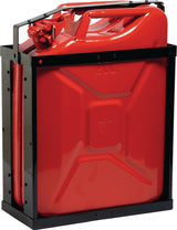 VALPRO Kanisterhalterung 377x174x485 mm Tiefschwarz RAL 9005 für 20 l Kraftstoffkanister