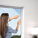 WINDHAGER Fliegengitter 100x100 cm weiß UV-beständig – Insektenschutz für Fenster