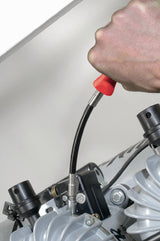 WIHA Sechskantsteckschlüssel 372 SW 7 mm mit flexiblem Schaft und SoftFinish® Mehrkomponentengriff