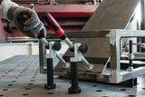 BESSEY Schwenkadapter TW28AV 160 mm für Bohrungs-Ø 28 mm – stufenlos schwenkbar
