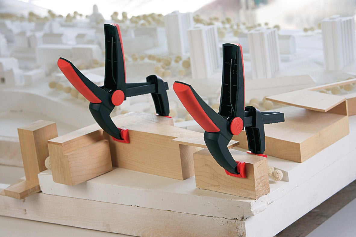 BESSEY Federzwinge VarioClippix XV – stufenlos verstellbar, 55 mm Spannweite