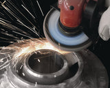 LUKAS Fächerscheibe V2 POWER ZK Ø125 mm Körnung 40 Zirkonkorund für Stahl und Edelstahl