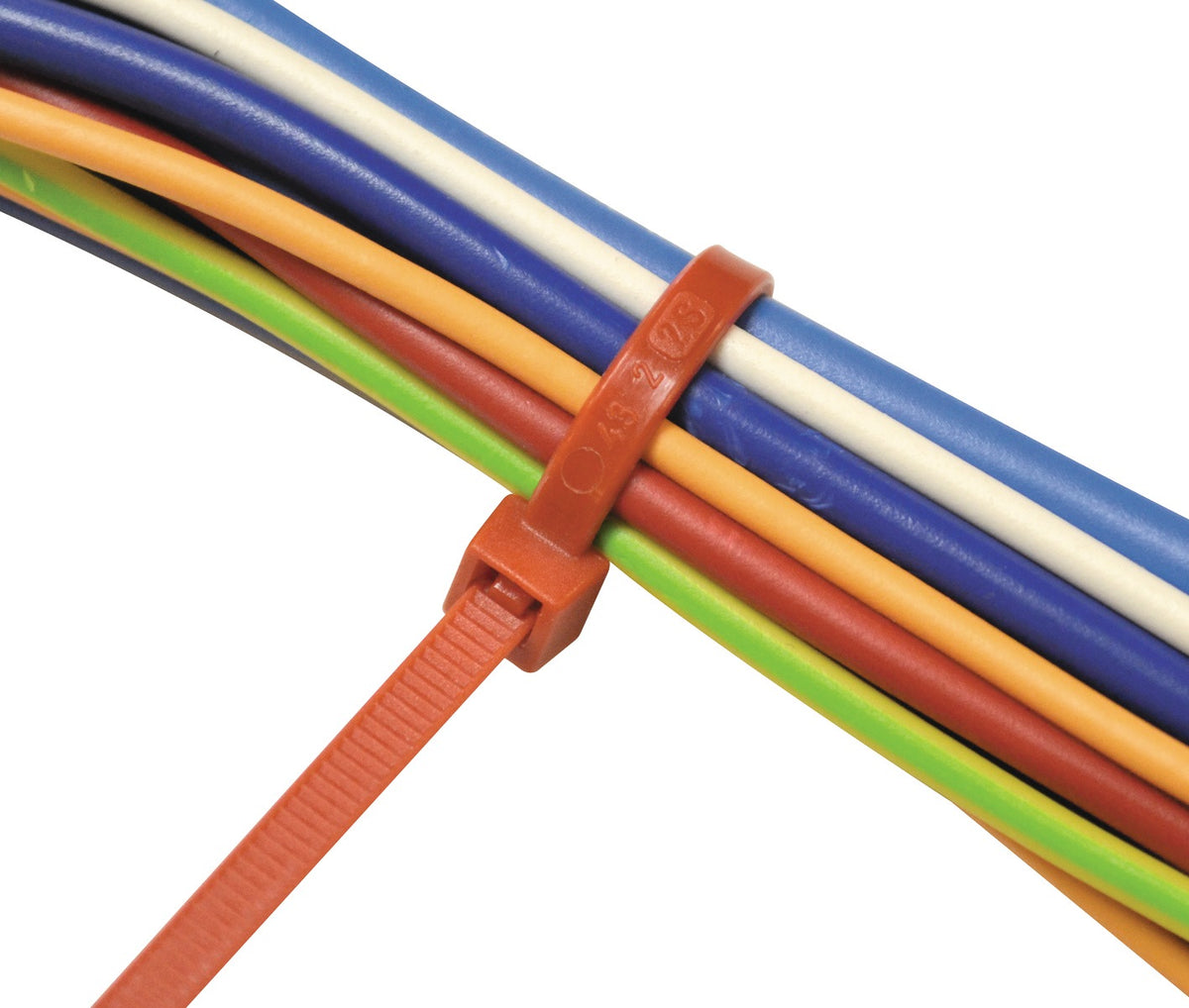 SAPISELCO Kabelbinder 280 mm x 4,5 mm aus Polyamid 6.6, blau
