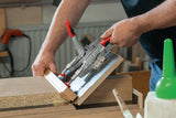 BESSEY Schubstangenspanner Gr.15 – Automatische Spannweitenanpassung bis 13 mm, 1,1 kN Spannkraft