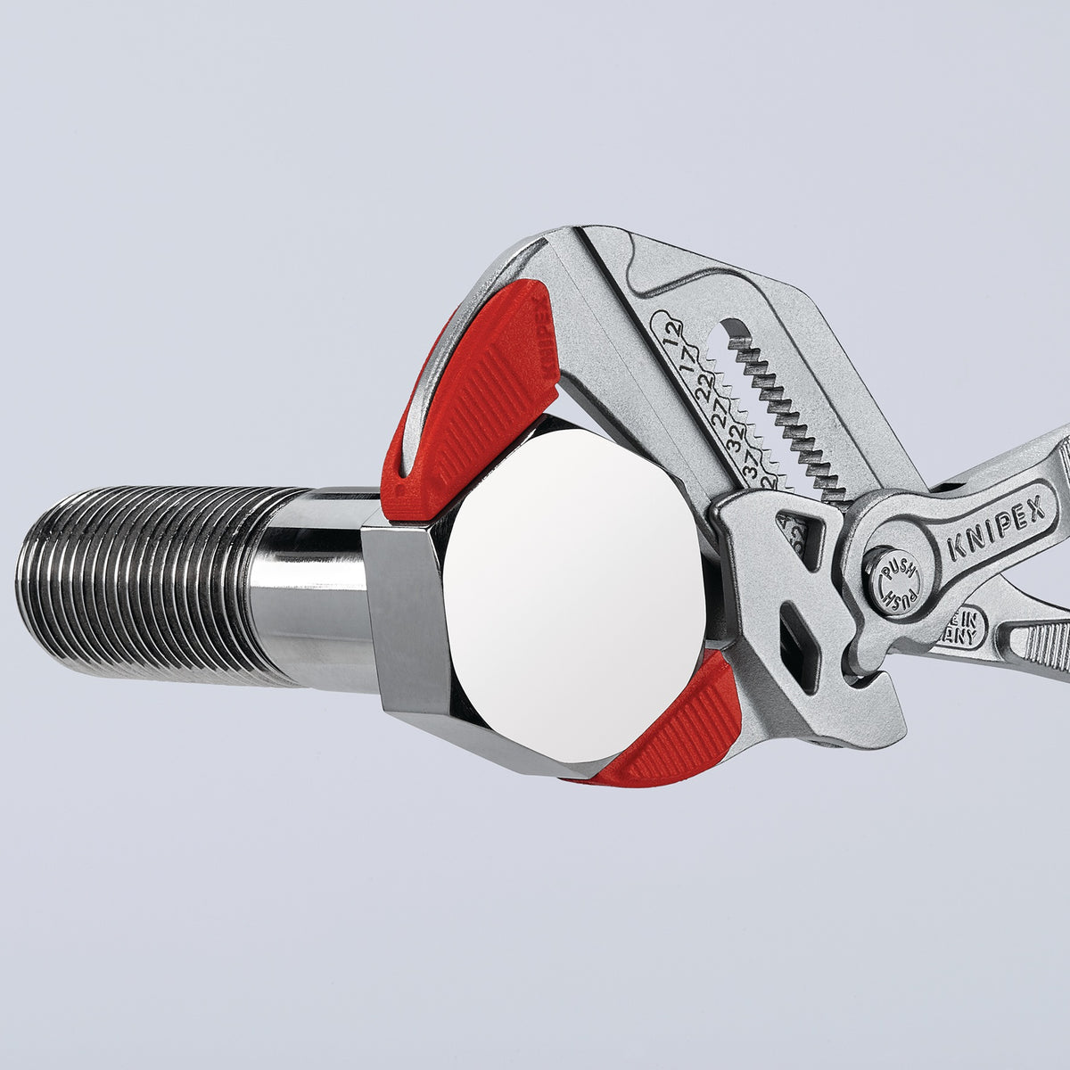 KNIPEX Schonbacke für Zangenschlüssel 86 XX 250 mm – 3 Paar Kunststoff-Schonbacken