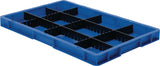 Unterteiler für Transportstapelbehälter 1150 mm x 80 mm PP anthrazit von LA-KA-PE