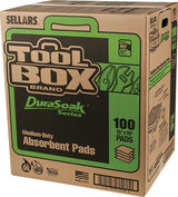 RAW Universalbindevlies DuraSoak® 48x38 cm, 100 Tücher, 3-lagig, öl- und chemikalienbindend
