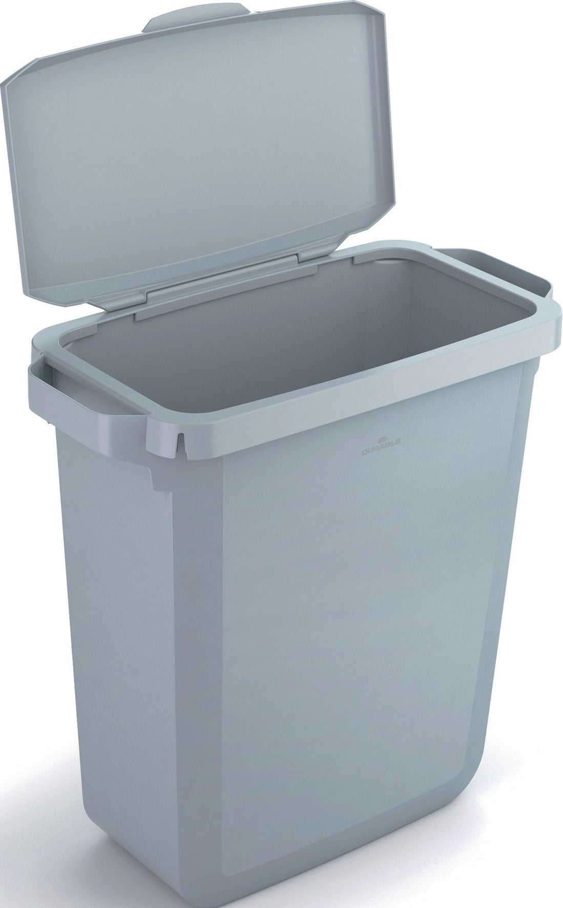 DURABLE Klappdeckel PP gelb für 60 l Abfallbehälter – lebensmittelecht, 510 x 285 mm