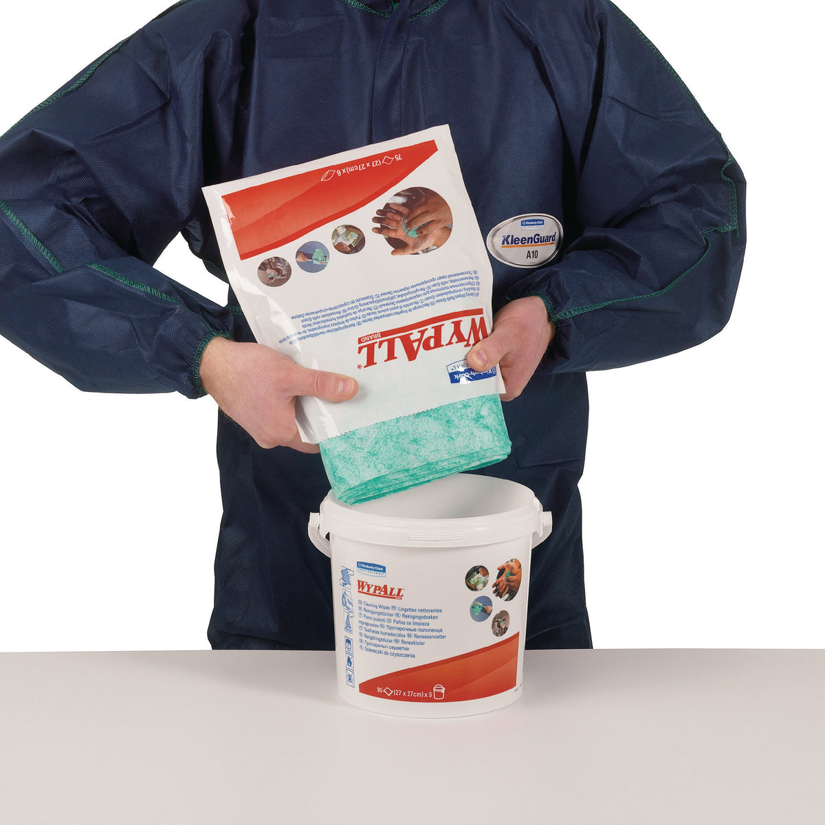 KIMBERLY-CLARK WYPALL 7776 Handreinigungstücher Nachfüllpackung 75 Stück