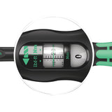 WERA Drehmomentschlüssel Click-Torque A 5 1/4 Zoll 2,5-25 Nm mit hör- und fühlbarem Auslösesignal