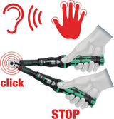WERA Drehmomentschlüssel Click-Torque X 1, 2,5-25 Nm, 9x12 mm, automatisch auslösend, ±4 % Genauigkeit