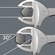 WERA Maulschlüssel 6004 Joker S 10-13 mm selbstjustierend, 154 mm, matt verchromt