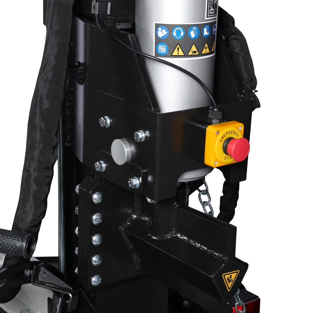 WOODCRAFT Holzspalter 35 Tonnen Benzin vertikal LS35BN